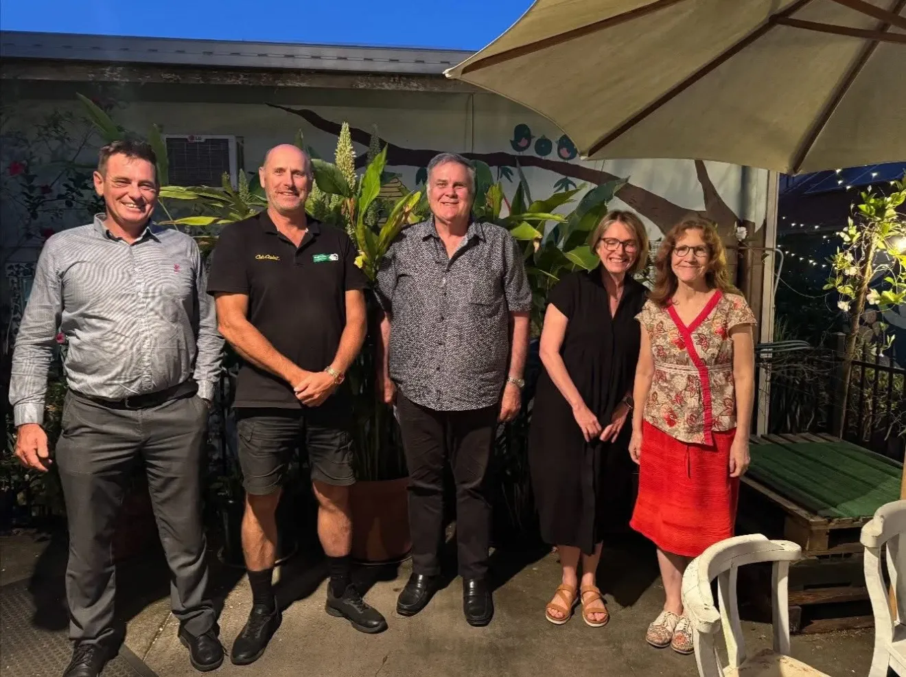 PCBA committee members meeting in Palmwoods