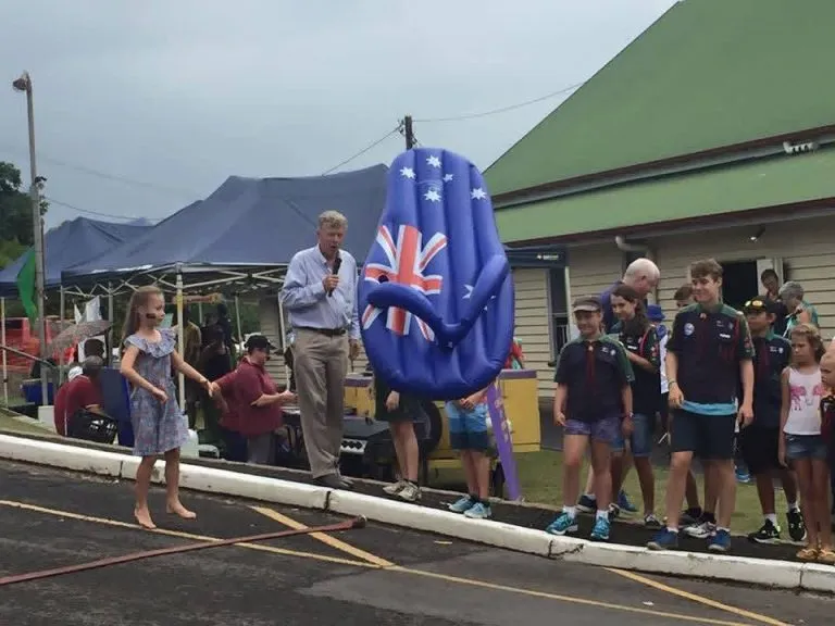 Australia Day celebrations in Palmwoods